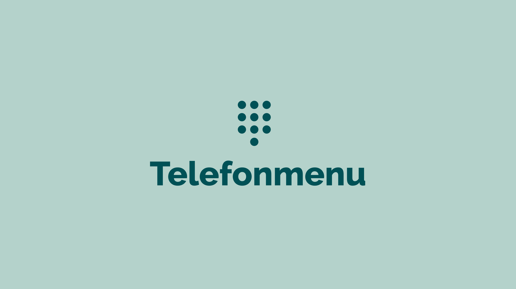 Telefonmenu