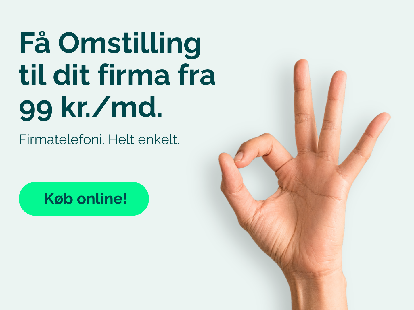 Få Omstillng til dit firma fra 99kr. i måneden
