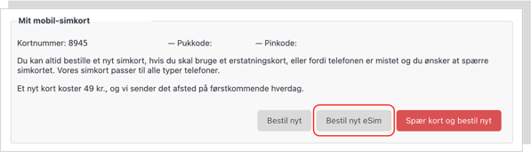 Bestil e-sim