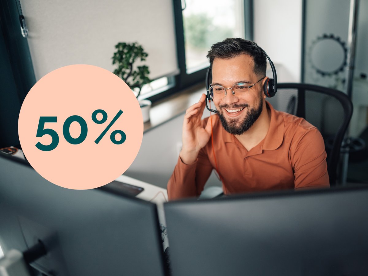 Spar 50% på brugere med et mobilabonnement fra Relatel