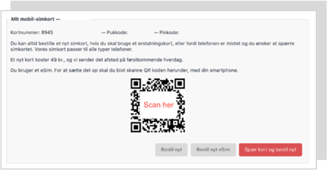 QR-kode e-sim