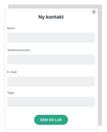 Opret ny kontakt