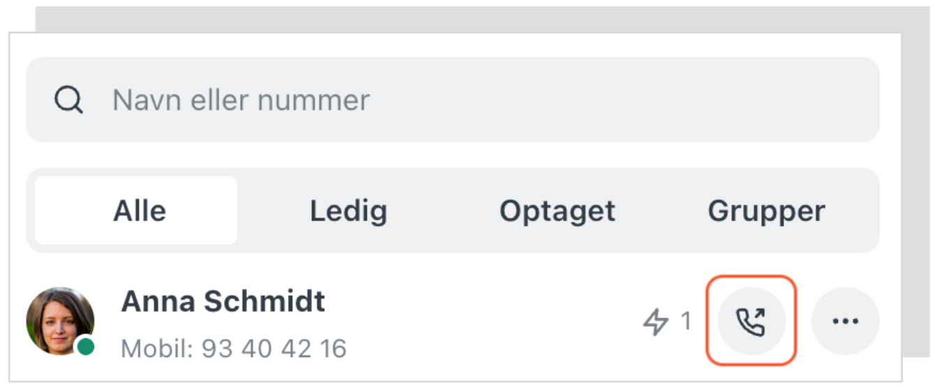 Ring op-knap på kollegalisten