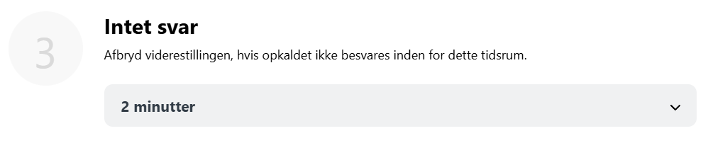 Intet svar