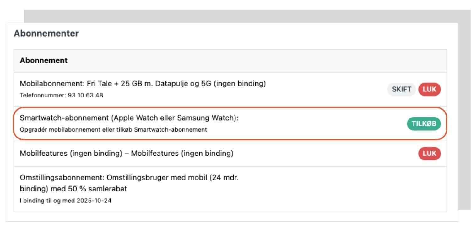 Køb dit smartwatch-abonnement hos Relatel