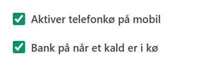 Mobilkø + banke-på