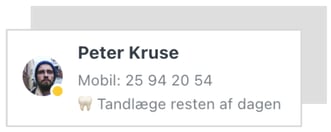 Se hvorfor og hvor længe din kollega ikke vil forstyrres