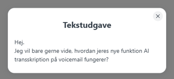 Transskr. resultat