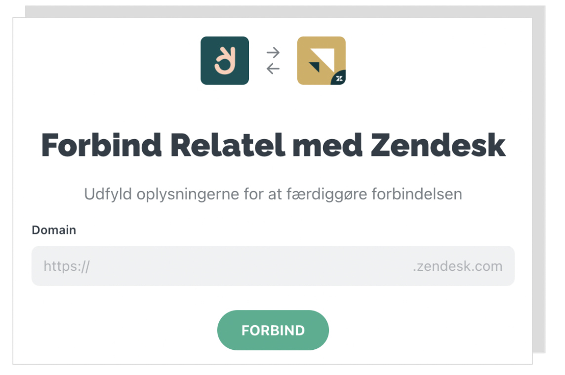 Zendesk forbind