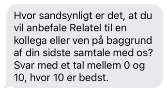 tNPS på sms