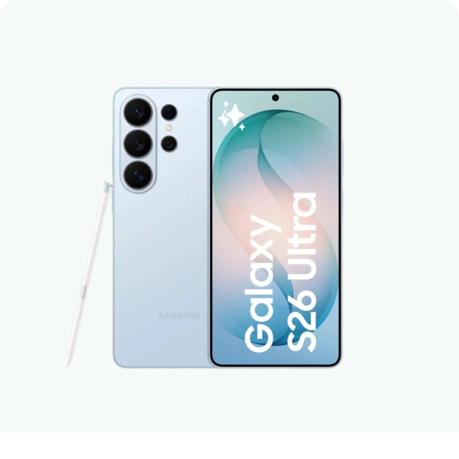 Samsung Galaxy S26 Ultra (Lyseblå)