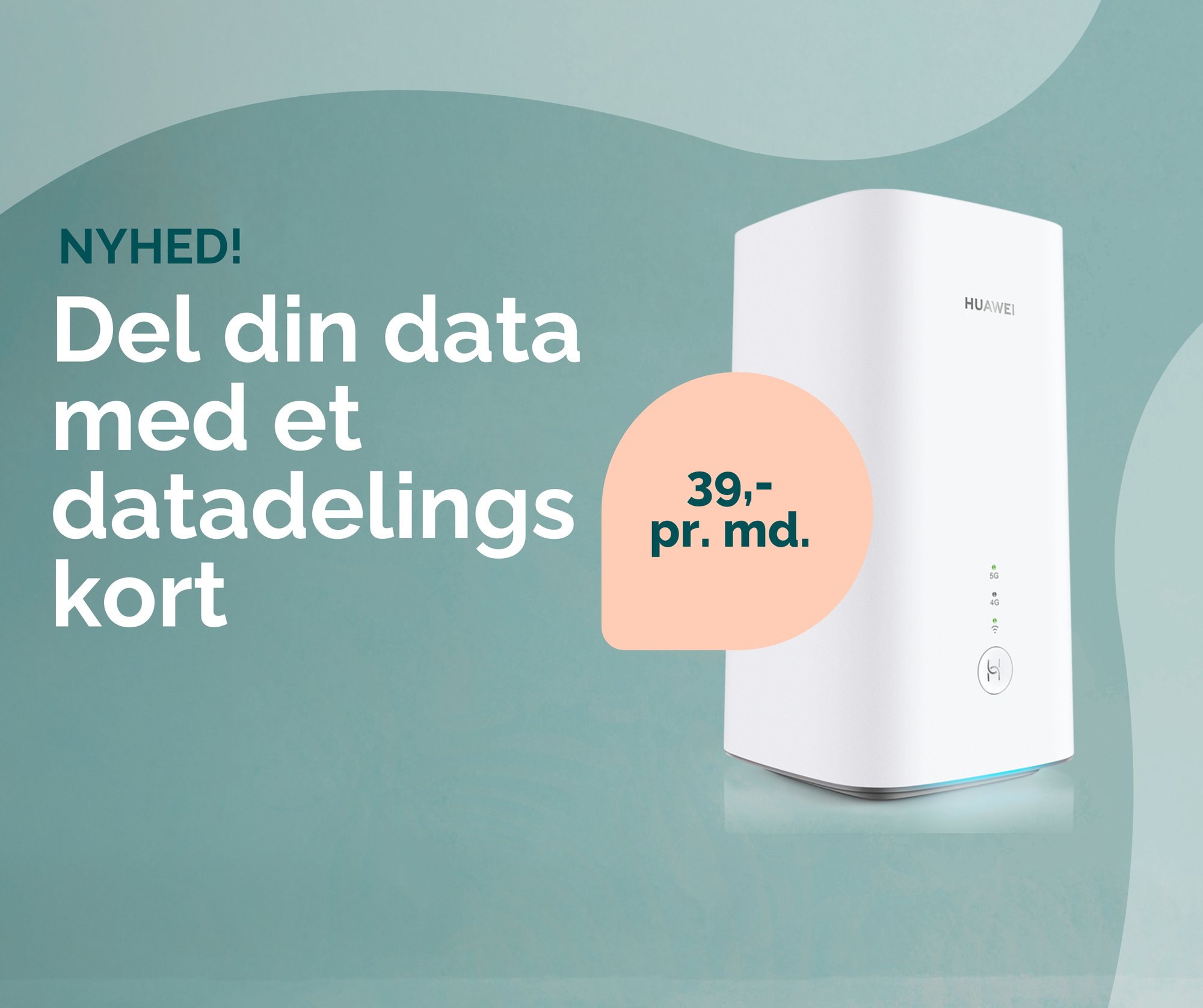 Datadeling 39 kr./ md