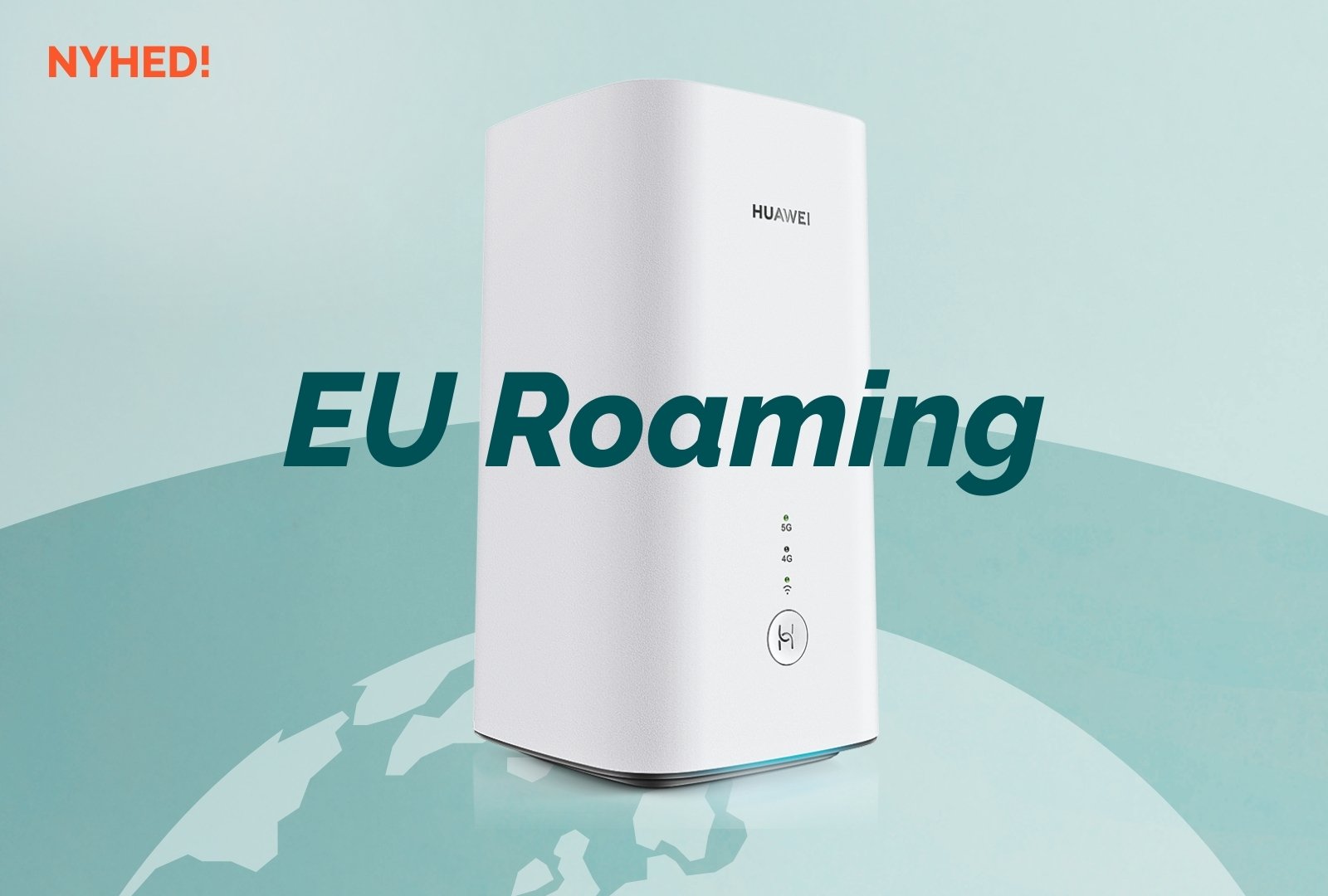5G router på en jorklode med EU roaming